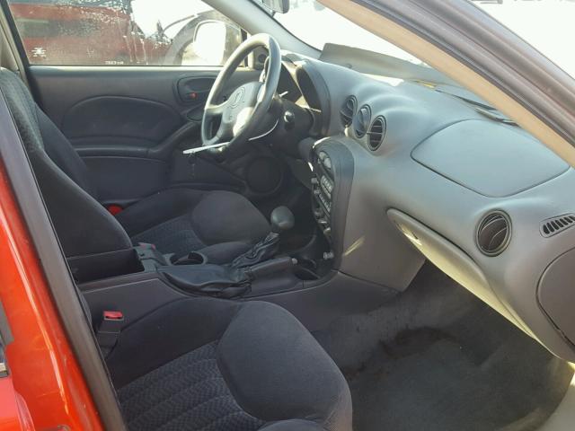 1G2NE52T51M522858 - 2001 PONTIAC GRAND AM S წითელი ფოტო 5