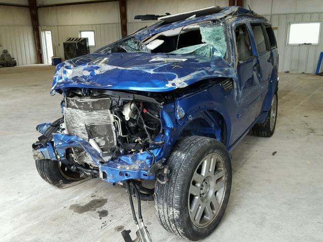 1D8GT58678W101283 - 2008 DODGE NITRO R/T BLUE photo 2