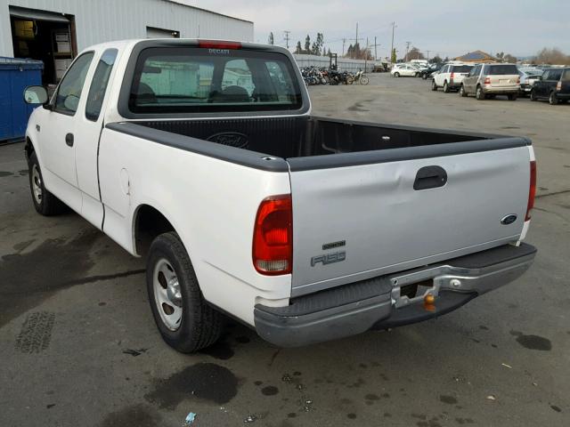 1FTZX1725XKA21084 - 1999 FORD F150 WHITE photo 3