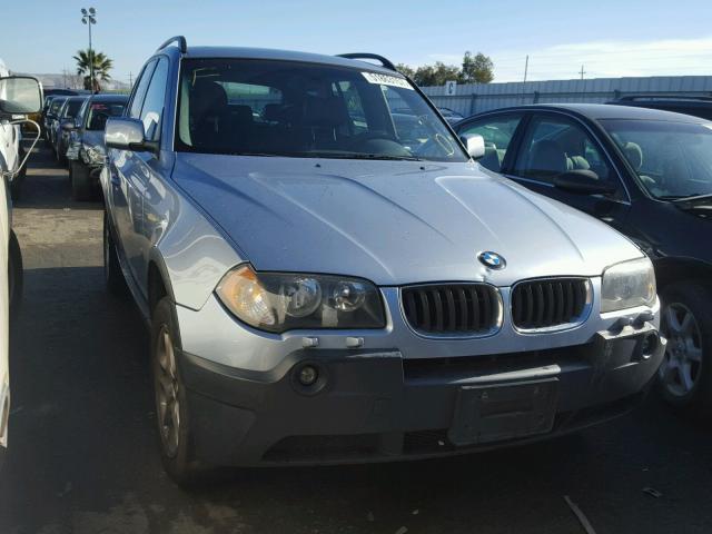 WBXPA73454WB27340 - 2004 BMW X3 2.5I BLUE photo 1