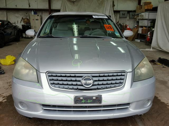 1N4AL11D65C189980 - 2005 NISSAN ALTIMA S SILVER photo 9