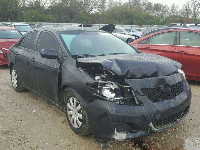 JTDBL40E49J050197 - 2009 TOYOTA COROLLA BA BLACK photo 1