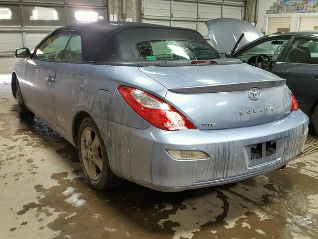 4T1FA38R47U107822 - 2007 TOYOTA CAMRY SOLA BLUE photo 3