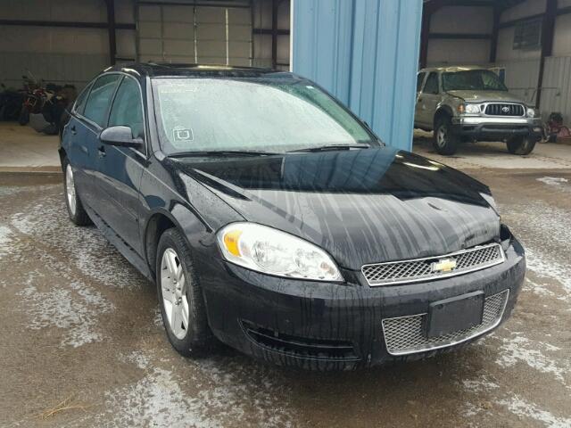 2G1WB5E31F1108783 - 2015 CHEVROLET IMPALA LIM BLACK photo 1