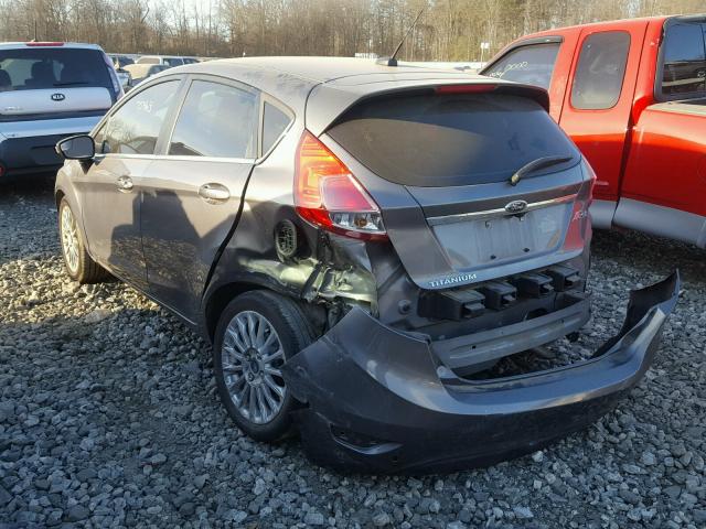 3FADP4FJ1EM162637 - 2014 FORD FIESTA TIT GRAY photo 3