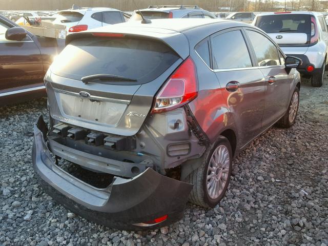 3FADP4FJ1EM162637 - 2014 FORD FIESTA TIT GRAY photo 4