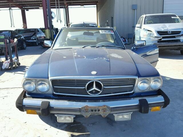 10704412035036 - 1967 MERCEDES-BENZ 450 SL BLUE photo 10