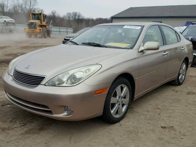 JTHBA30G855075350 - 2005 LEXUS ES 330 TAN photo 2