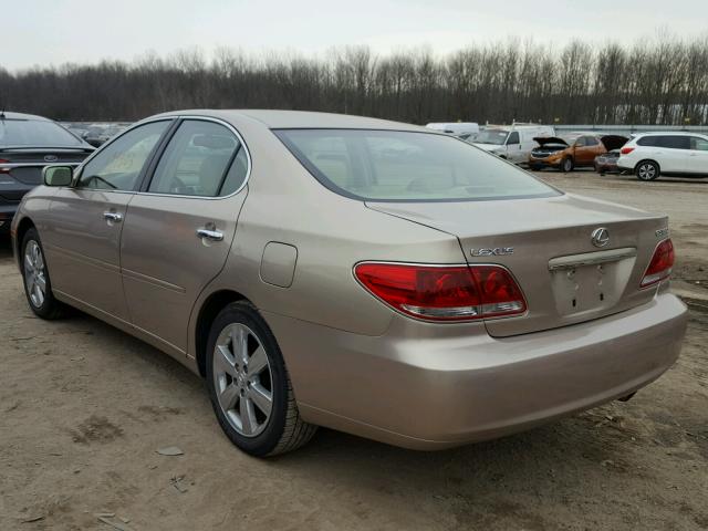 JTHBA30G855075350 - 2005 LEXUS ES 330 TAN photo 3