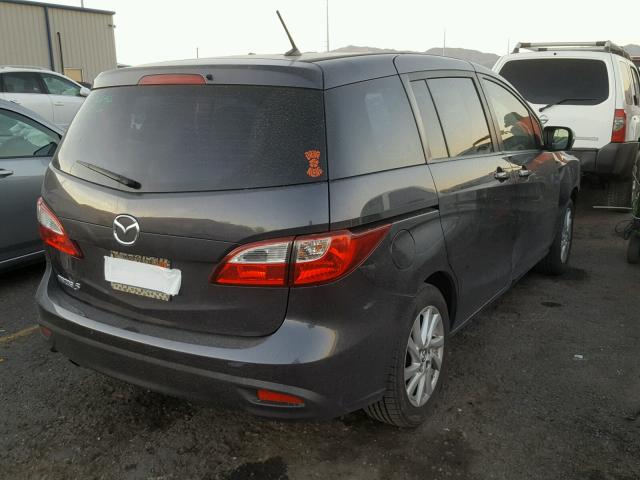 JM1CW2BLXF0178702 - 2015 MAZDA 5 SPORT GRAY photo 4