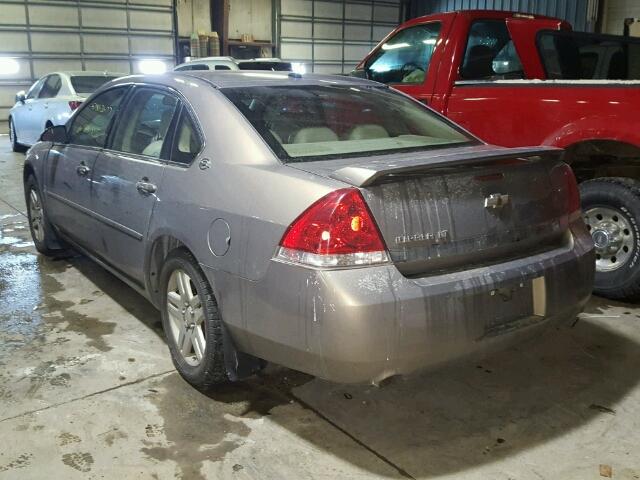 2G1WC581169152100 - 2006 CHEVROLET IMPALA LT TAN photo 3