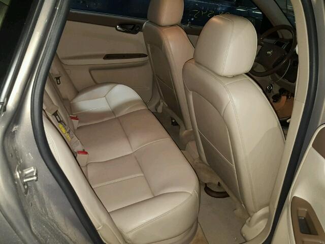 2G1WC581169152100 - 2006 CHEVROLET IMPALA LT TAN photo 6