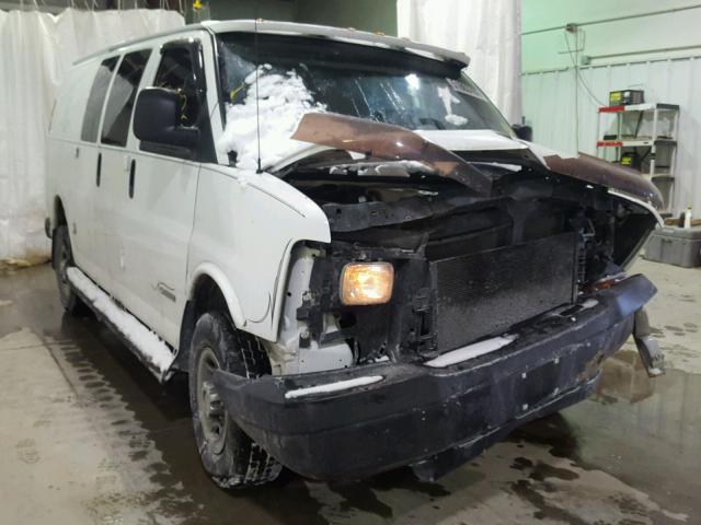 1GCGG25V661138557 - 2006 CHEVROLET EXPRESS G2 WHITE photo 1