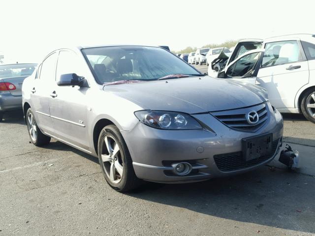 JM1BK323761422572 - 2006 MAZDA 3 S GRAY photo 1