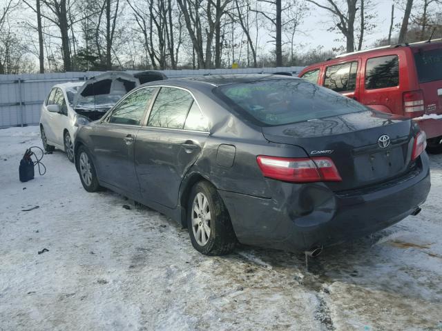 4T1BK46K17U543701 - 2007 TOYOTA CAMRY NEW GRAY photo 3