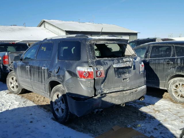 1GKKRNED1CJ400787 - 2012 GMC ACADIA SLE GRAY photo 3