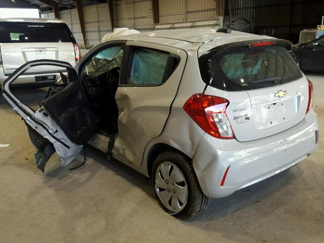 KL8CB6SA8HC840451 - 2017 CHEVROLET SPARK LS SILVER photo 3