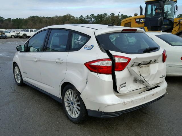 1FADP5AU9DL500678 - 2013 FORD C-MAX SE WHITE photo 3