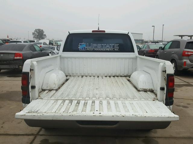 1B7HC16X4WS645431 - 1998 DODGE RAM 1500 WHITE photo 6