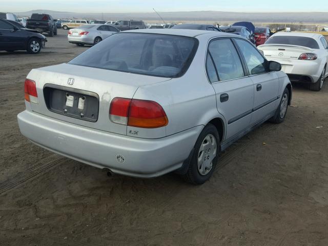 1HGEJ6572VL023024 - 1997 HONDA CIVIC LX SILVER photo 4