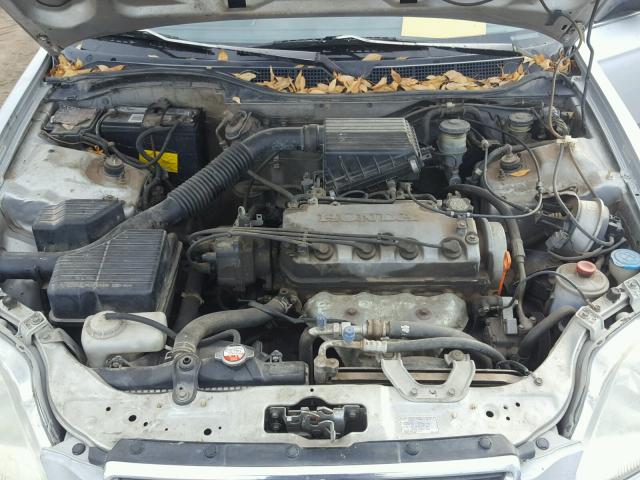 1HGEJ6572VL023024 - 1997 HONDA CIVIC LX SILVER photo 7