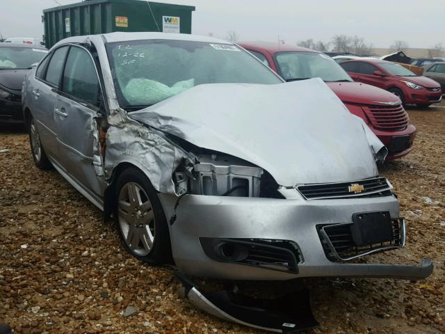 2G1WB5EK6A1247369 - 2010 CHEVROLET IMPALA LT SILVER photo 1