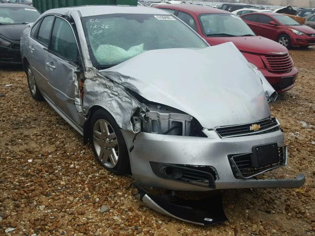 2G1WB5EK6A1247369 - 2010 CHEVROLET IMPALA LT SILVER photo 9