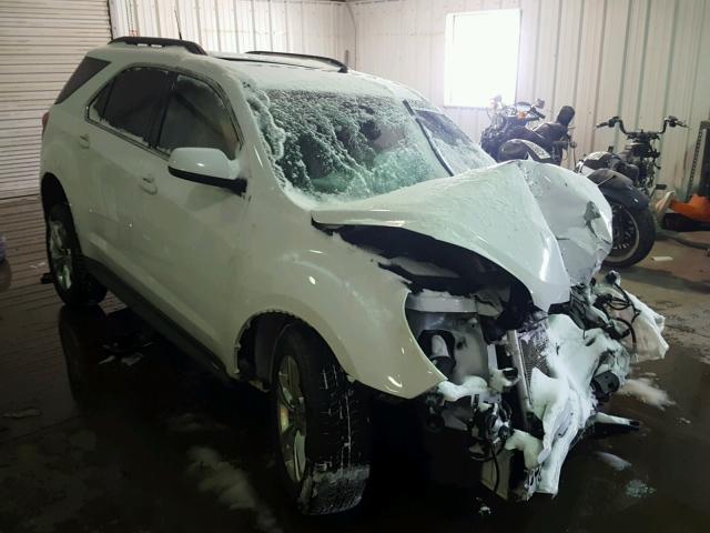 2CNFLEEW0A6404304 - 2010 CHEVROLET EQUINOX LT WHITE photo 1