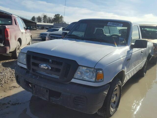 1FTYR10D38PA86103 - 2008 FORD RANGER WHITE photo 2