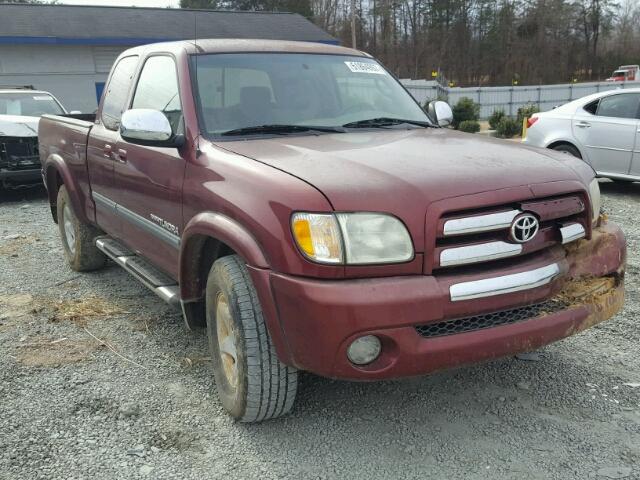 5TBRT34183S371064 - 2003 TOYOTA TUNDRA ACC BURGUNDY photo 1