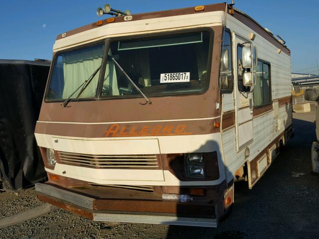 1GBJP37W6E3354286 - 1985 ALLE MOTORHOME TWO TONE photo 2