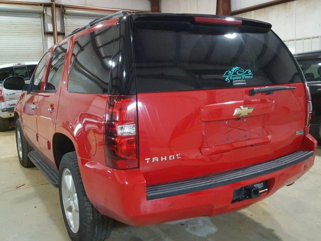 1GNSKBE0XBR128453 - 2011 CHEVROLET TAHOE K150 RED photo 3