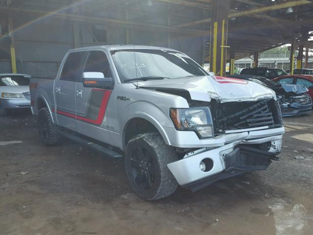 1FTFW1ET6CFC96628 - 2012 FORD F150 SUPER SILVER photo 1