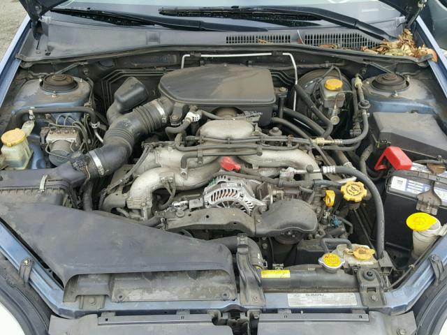 4S3BL616377202791 - 2007 SUBARU LEGACY 2.5 BLUE photo 7