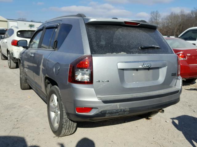 1C4NJDBB2GD500804 - 2016 JEEP COMPASS SP SILVER photo 3