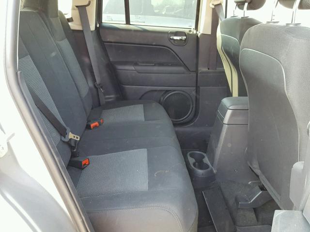 1C4NJDBB2GD500804 - 2016 JEEP COMPASS SP ვერცხლისფერი ფოტო 6