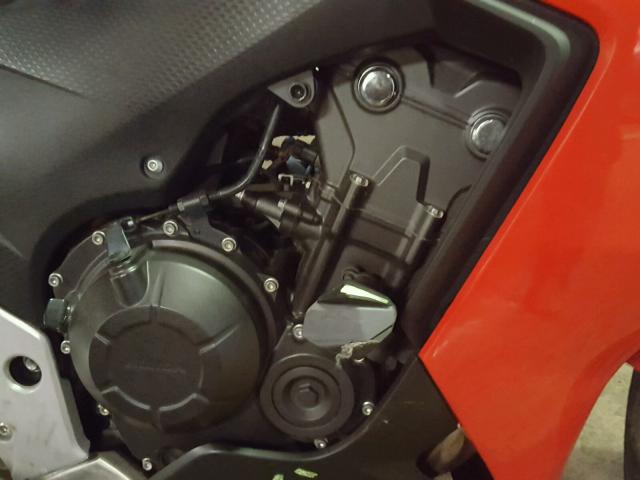 MLHPC4468E5100222 - 2014 HONDA CBR500 R RED photo 7