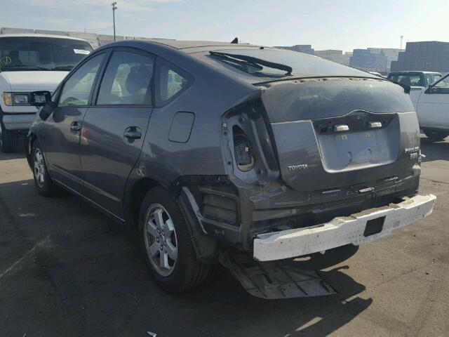 JTDKB20U983363702 - 2008 TOYOTA PRIUS GRAY photo 3