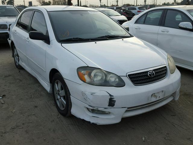 1NXBR32E86Z581074 - 2006 TOYOTA COROLLA CE WHITE photo 1