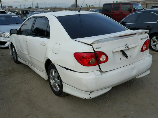 1NXBR32E86Z581074 - 2006 TOYOTA COROLLA CE WHITE photo 3