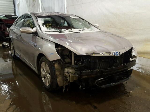 KMHEC4A44DA069713 - 2013 HYUNDAI SONATA HYB SILVER photo 1