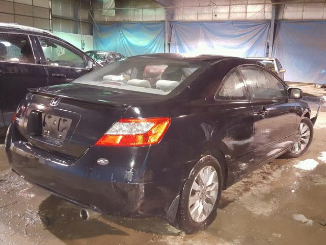 2HGFG1B85AH512799 - 2010 HONDA CIVIC EX შავი ფოტო 4