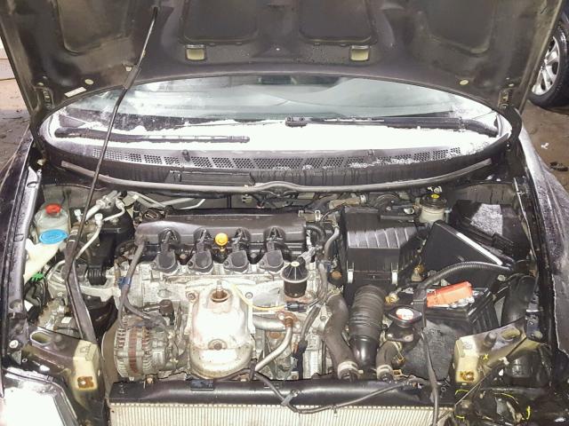 2HGFG1B85AH512799 - 2010 HONDA CIVIC EX შავი ფოტო 7