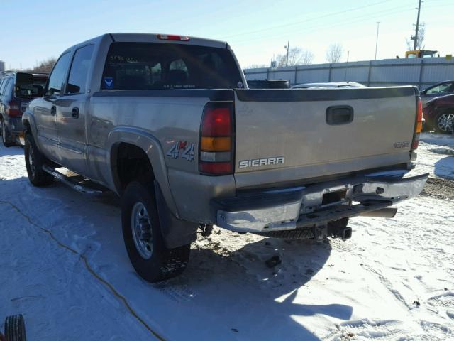 1GTHK23295F868749 - 2005 GMC SIERRA K25 GOLD photo 3