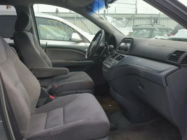 5FNRL38466B049785 - 2006 HONDA ODYSSEY EX GRAY photo 5