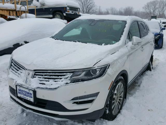 5LMTJ2AH5FUJ47922 - 2015 LINCOLN MKC WHITE photo 2