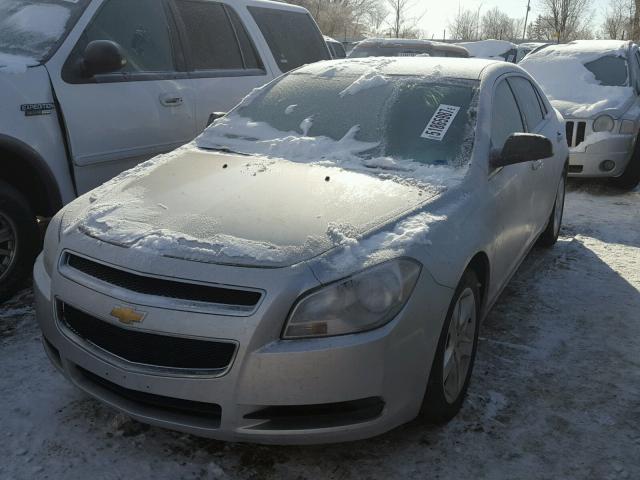 1G1ZA5EU0BF163110 - 2011 CHEVROLET MALIBU LS SILVER photo 2