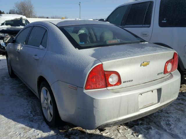 1G1ZA5EU0BF163110 - 2011 CHEVROLET MALIBU LS SILVER photo 3