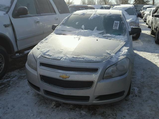 1G1ZA5EU0BF163110 - 2011 CHEVROLET MALIBU LS SILVER photo 9