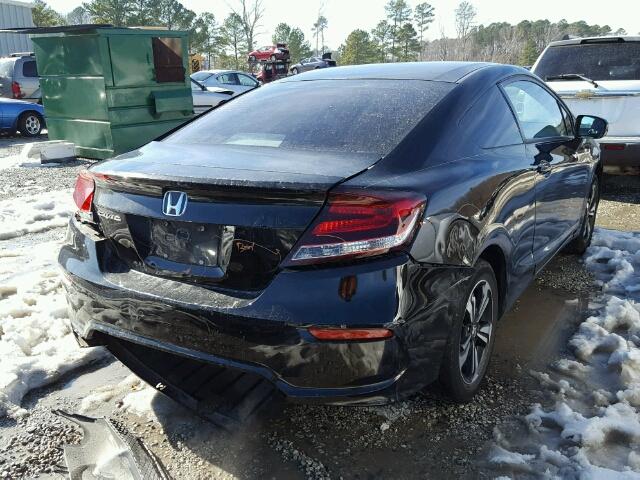 2HGFG3B56EH506033 - 2014 HONDA CIVIC LX BLACK photo 4